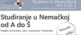 Titelseite der Broschüre „Studieren in Deutschland von A bis Z“