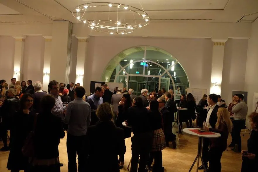 Empfang im Foyer des Kursaals