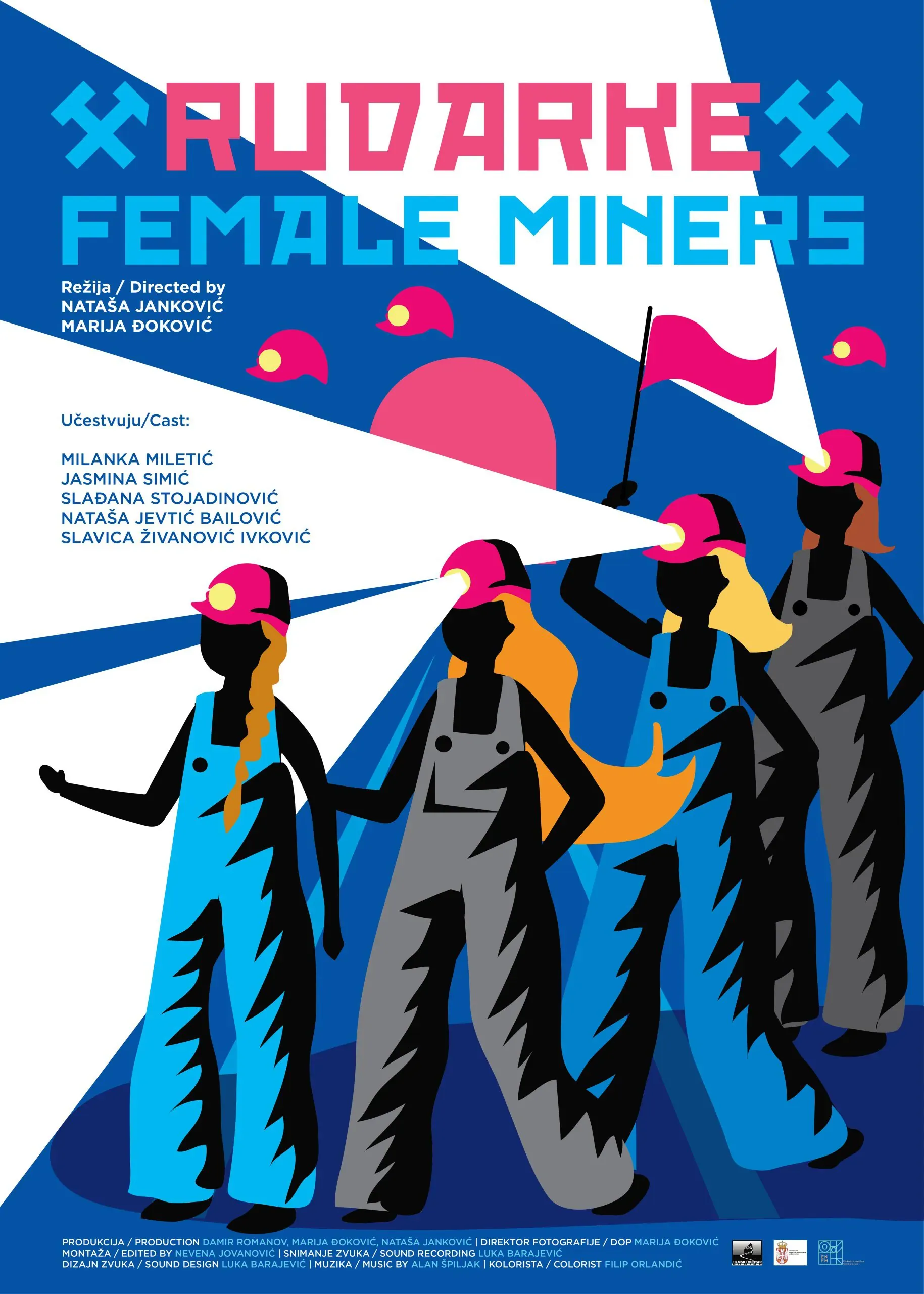 Filmplakat „Female Miners“