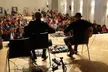 Gitarrenduo bei der Jubiläumsfeier