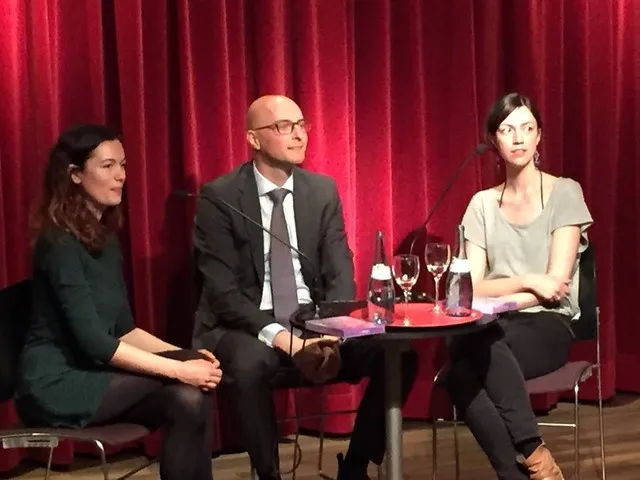 Podiumsgespräch nach dem Film „Open Cage“, 2015