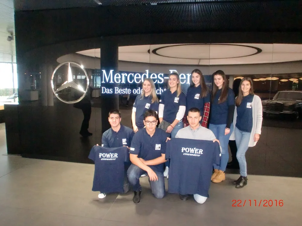 POWEReinwanderer bei Daimler in Sindelfingen, 2016